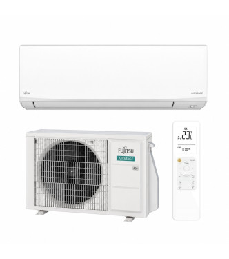CONDIZIONATORE FUJITSU KJ-W BIANCO 9000 BTU WI-FI MONOSPLIT INVERTER R32 ASEH09KJCAL + AOEH09KJCA A+++/A+++