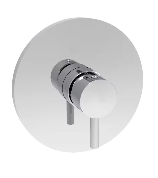 PAFFONI LIGHT EXTERNAL PART CHROME BUILT-IN SHOWER MIXER - LIGBOX010CR