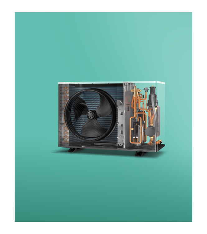 VAILLANT POMPA DI CALORE MONOBLOCCO AROTHERM PRO 12 KW 230V + INTERFACCIA E CENTRALINA  - 8000050962
