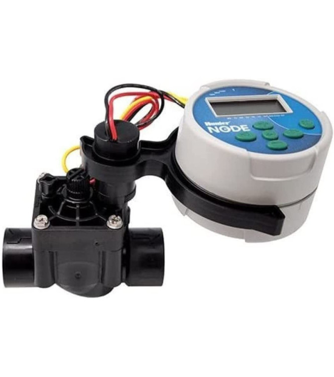 Hunter Node 100 Valve B – Centralina a Batteria 1 Stazione con Elettrovalvola PGV 1" – IGNODE100VALVEB