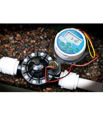 Hunter Node 100 Valve B – Centralina a Batteria 1 Stazione con Elettrovalvola PGV 1" – IGNODE100VALVEB