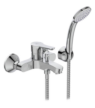 Miscelatore esterno vasca-doccia Ideal Standard Alpha con accessori - Cromo