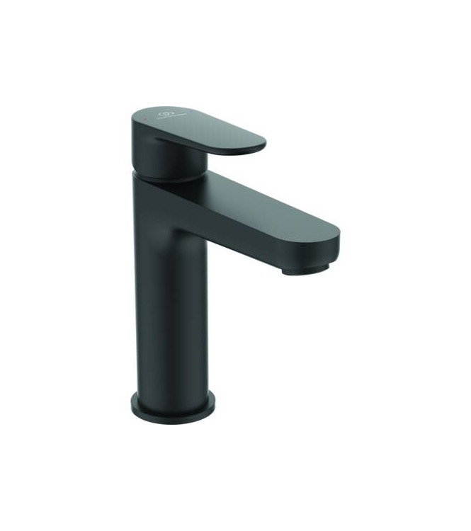 Ideal Standard Cerafine O basin mixer with click-clack waste - Silk Black