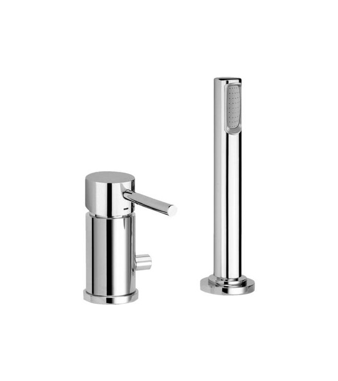 PAFFONI LIG041L LIGHT MISCELATORE BORDO VASCA 2 FORI CROMATO