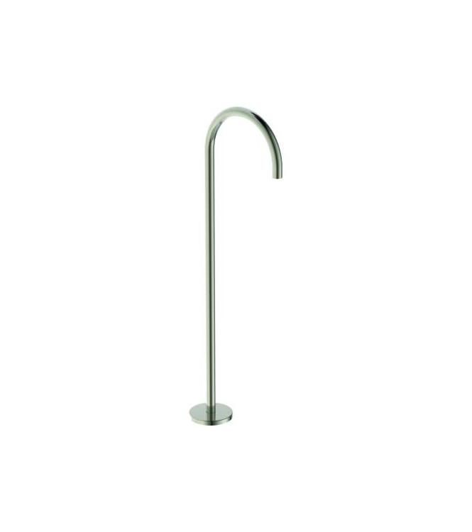 Bocca erogazione freestanding Ideal Standard per vasca - Nero spazzolato  