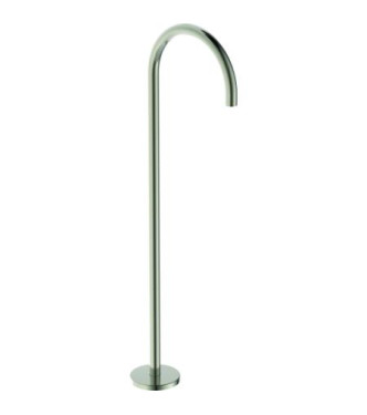 Bocca erogazione freestanding Ideal Standard per vasca - Nero spazzolato  