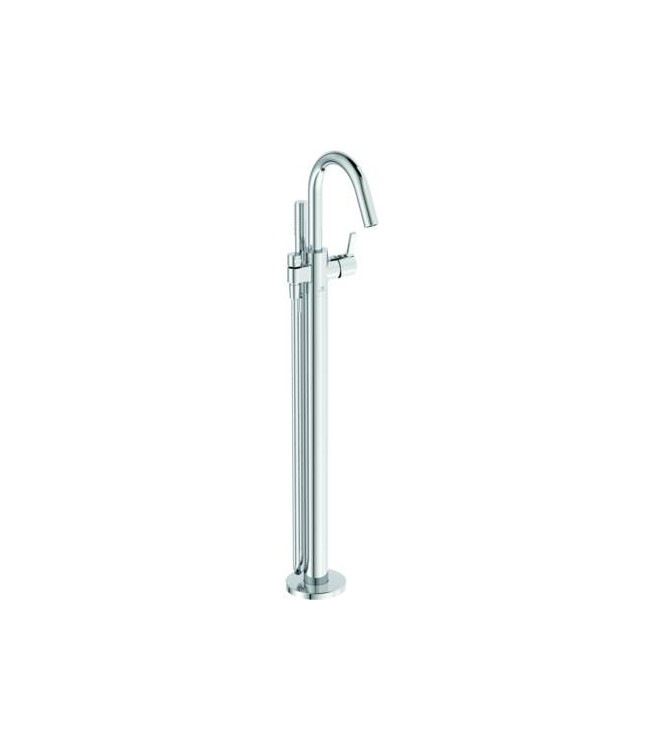 Ideal Standard Joy freestanding bathtub-shower mixer with accessories - Chrome