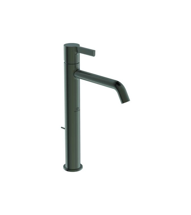 Single hole vessel basin mixer Ideal Standard Joy with 5L waste - Magnetic Grey