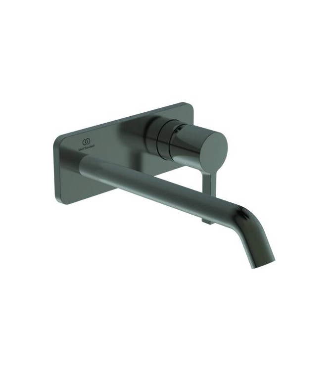 Ideal Standard Joy concealed washbasin mixer with 220 mm Soft Edge spout - Magnetic Grey