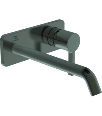 Ideal Standard Joy concealed washbasin mixer with 220 mm Soft Edge spout - Magnetic Grey