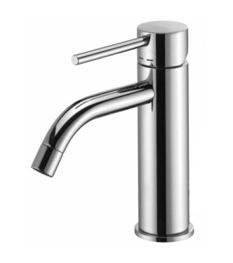 PAFFONI LIG071K LIGHT WASHBASIN MIXER WASHBASIN with CHROMED waste