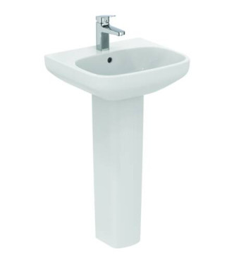 Lavabo sospeso o da appoggio Ideal Standard i.life A 50 cm - Bianco lucido