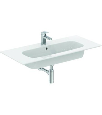 Ideal Standard i.life A 104 cm top washbasin - Glossy white