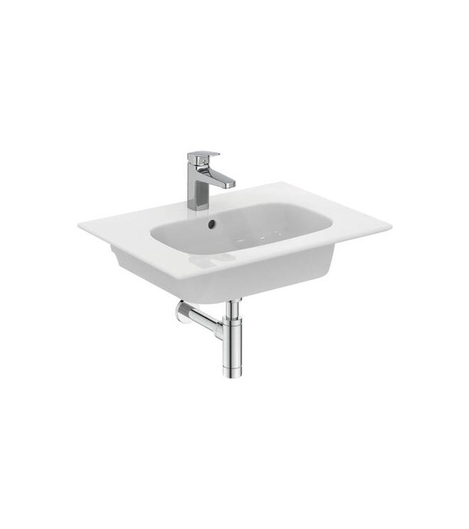Ideal Standard i.life A 60 cm washbasin top - Glossy white