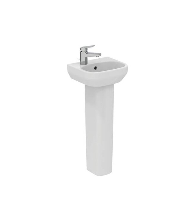 Ideal Standard i.life A 35 cm washbasin with hole left - gloss white