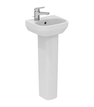 Ideal Standard i.life A 35 cm washbasin with hole left - gloss white