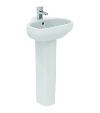 Ideal Standard i.life A 45 cm corner hand basin - gloss white