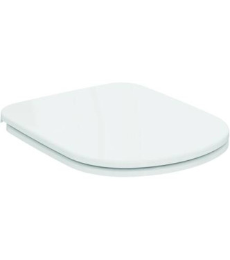 Ideal Standard i.life A WC seat for floor-standing WC - polished white