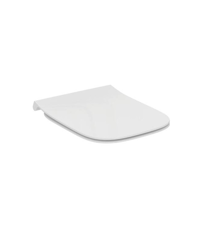 Ideal Standard i.life A slim WC seat with normal closing - White