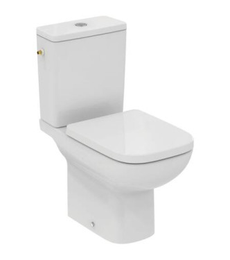 Vaso a terra filo parete Ideal Standard i.life A con tecnologia RimLS+ - Bianco