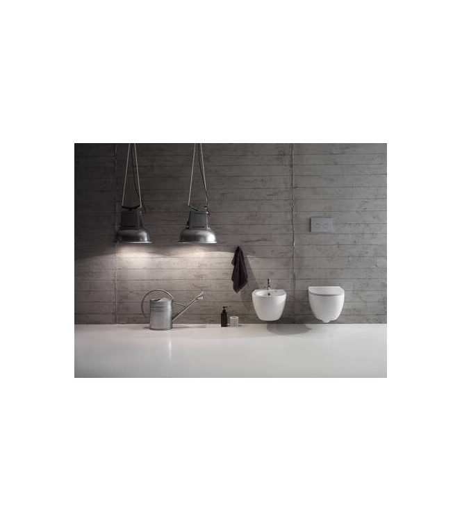 4ALL Bidet sospeso 48x37 H.27cm - Bianco lucido