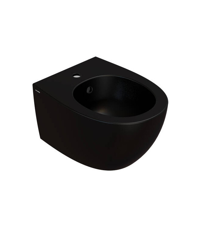 4ALL Bidet sospeso 48x37 H.27cm - Nero opaco