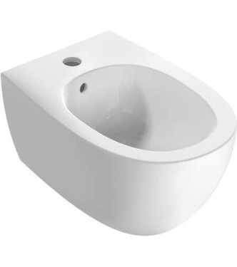 4ALL Wall-hung bidet 54x36 H.27cm - Glossy white