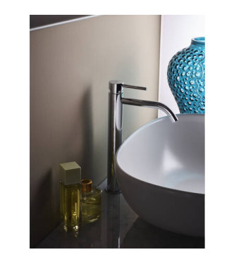 PAFFONI LIG081 LIGHT MISCELATORE MONOCOMANDO LAVABO PROLUNGATO CROMATO