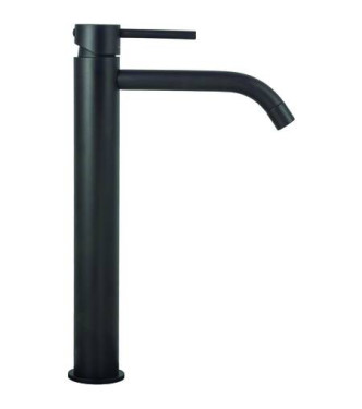 PAFFONI LIG081 LIGHT EXTENDED BASIN MIXER MATT BLACK