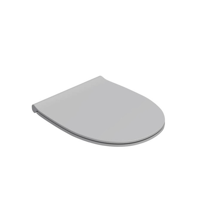WC seat Globo 4ALL - GHIACCIO, slow closing mechanism