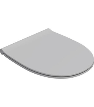 WC seat Globo 4ALL - GHIACCIO, slow closing mechanism