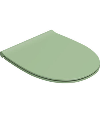 WC seat Globo 4ALL - LIME, slow closing mechanism