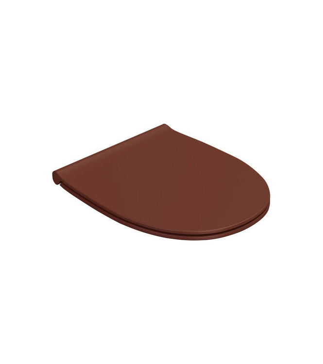 WC seat Globo 4ALL - MATTONE, slow closing mechanism