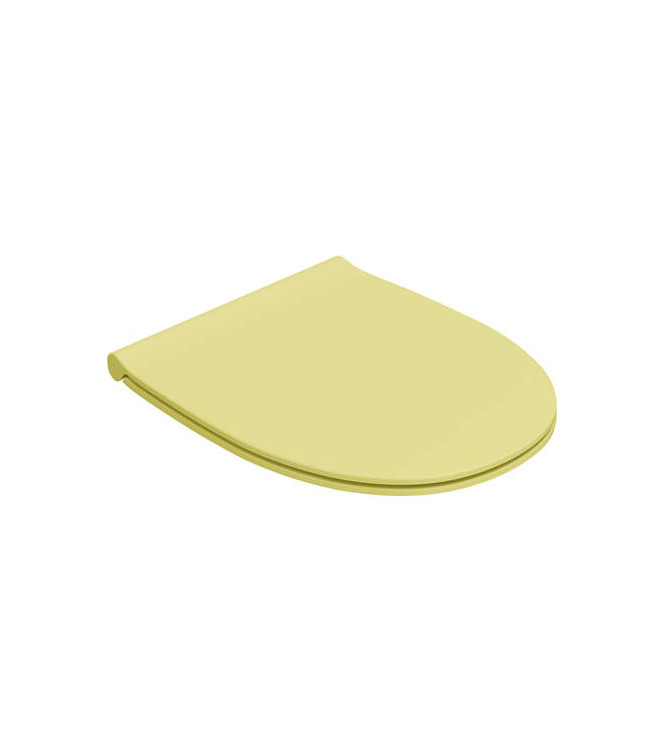 WC seat Globo 4ALL - SENAPE, slow closing mechanism