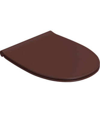 WC seat Globo MODE - MATT BLACK, slow closing mechanism