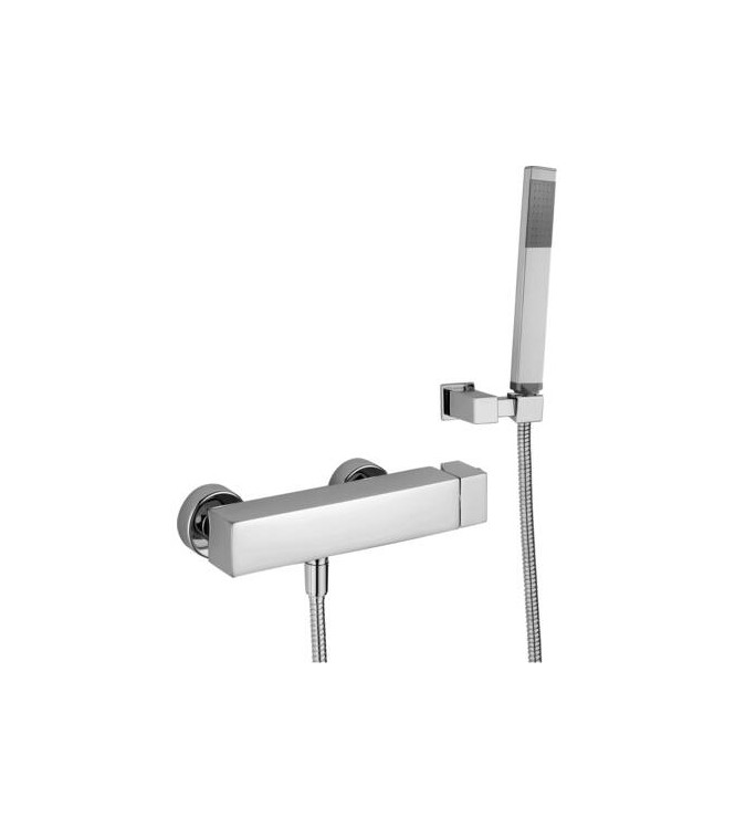 PAFFONI LEA168D LEVEL MISCELATORE MONOCOMANDO ESTERNO DOCCIA CON DUPLEX CROMATO