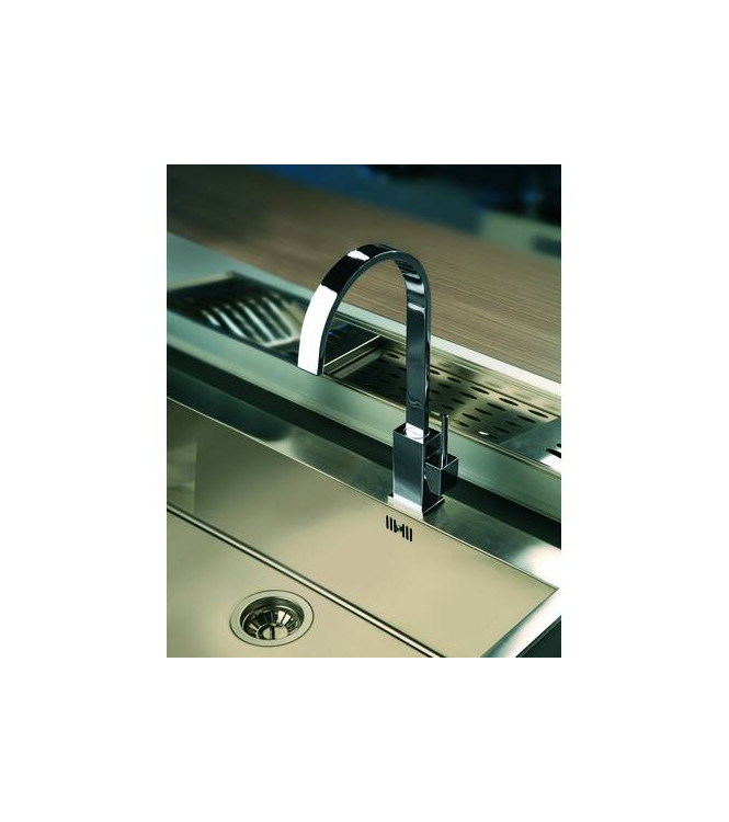 PAFFONI LEA880 LEVEL MISCELATORE MONOCOMANDO LAVELLO CROMATO