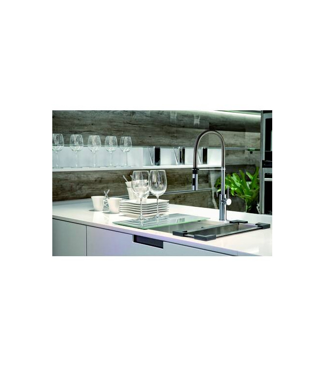 PAFFONI LIG179 LIGHT MISCELATORE MONOCOMANDO LAVELLO PROFESSIONAL CROMATO