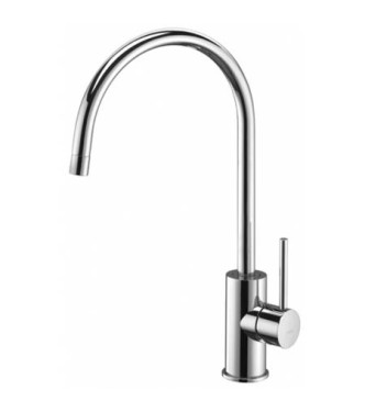 PAFFONI LIG180 LIGHT MISCELATORE MONOCOMANDO LAVELLO CANNA ø18 CROMATO