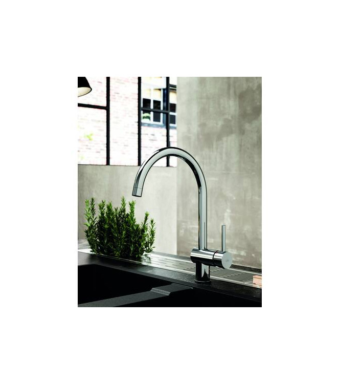 PAFFONI LIG280 LIGHT MISCELATORE MONOCOMANDO LAVELLO CROMATO