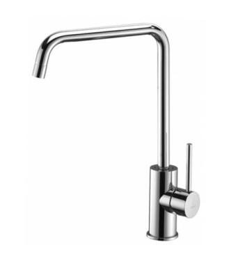PAFFONI LIG980 LIGHT MISCELATORE MONOCOMANDO LAVELLO CANNA ø18 CROMATO