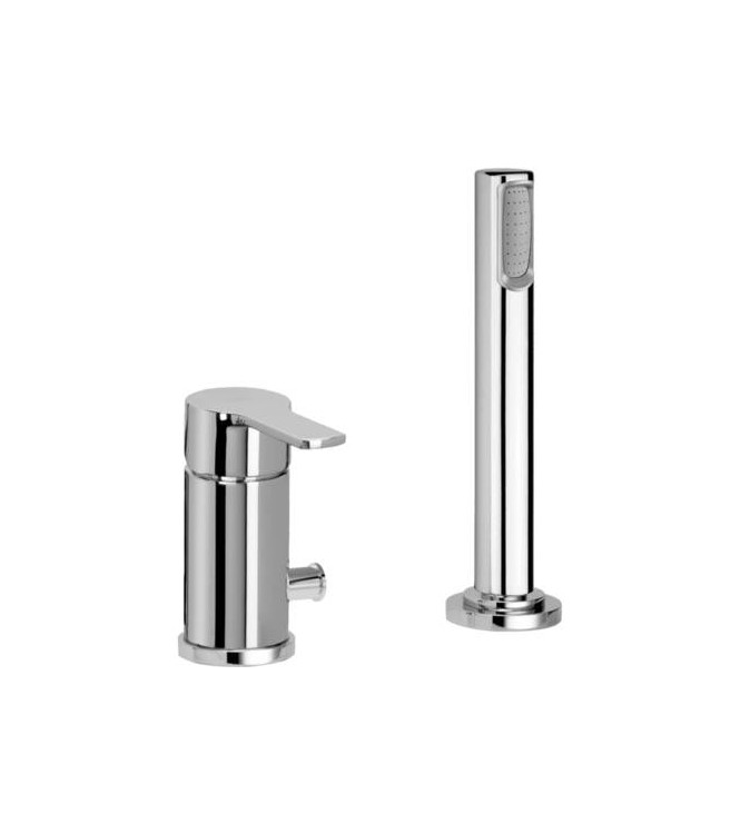 PAFFONI RED041L RED BATHTUB RIM MIXER 2-HOLE CHROME