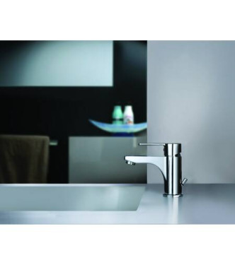 PAFFONI RED075-EWS RED SINGLE-LEVER CHROME WASHBASIN MIXER