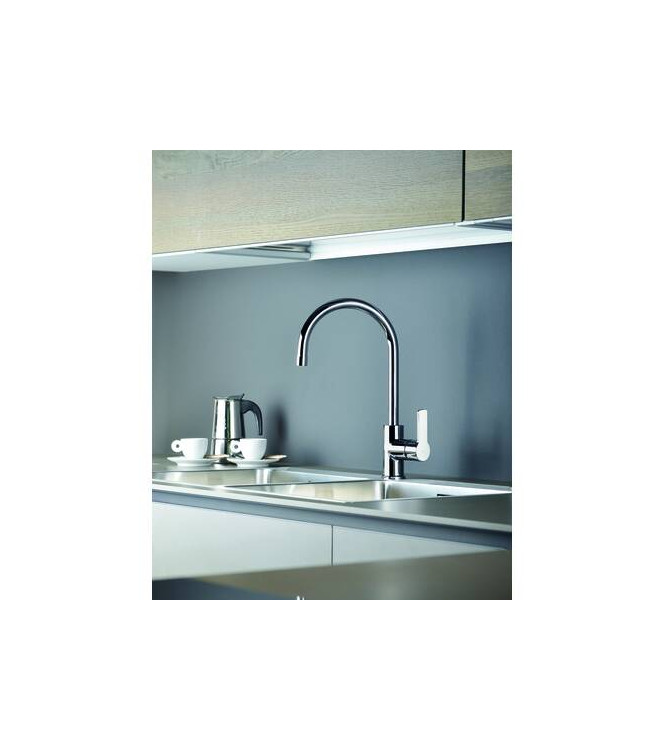 PAFFONI RED180 RED MISCELATORE MONOCOMANDO LAVELLO CROMATO