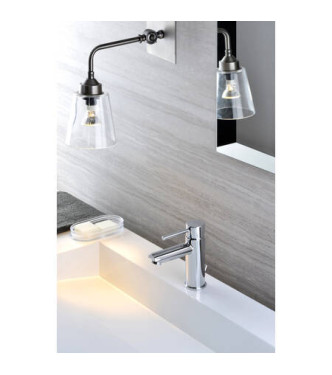 PAFFONI SK075H STICK WASHBASIN MIXER with ø1.1/4" drain CHROMED