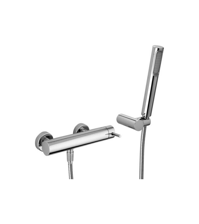 PAFFONI SK168D STICK SINGLE-LEVER EXTERNAL SHOWER MIXER WITH CHROME DUPLEX