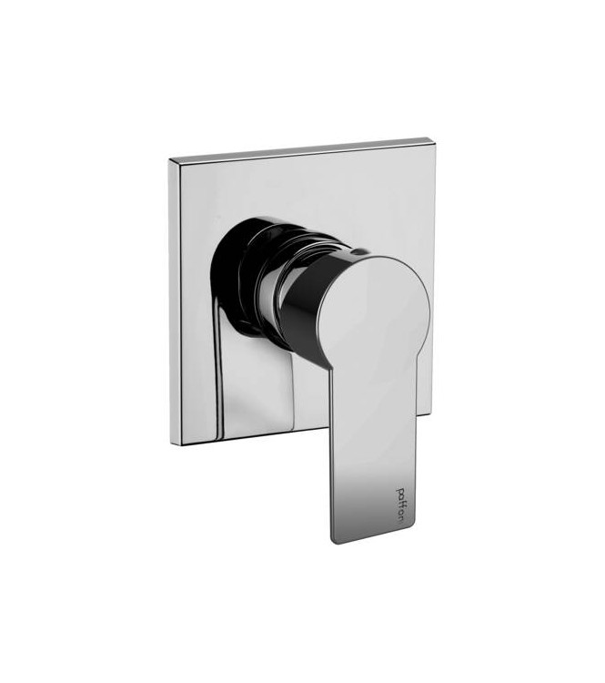 PAFFONI TA010 TANGO CONCEALED SHOWER MIXER CHROME AND STAINLESS STEEL PLATE