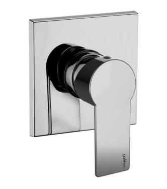 PAFFONI TA010 TANGO CONCEALED SHOWER MIXER CHROME AND STAINLESS STEEL PLATE