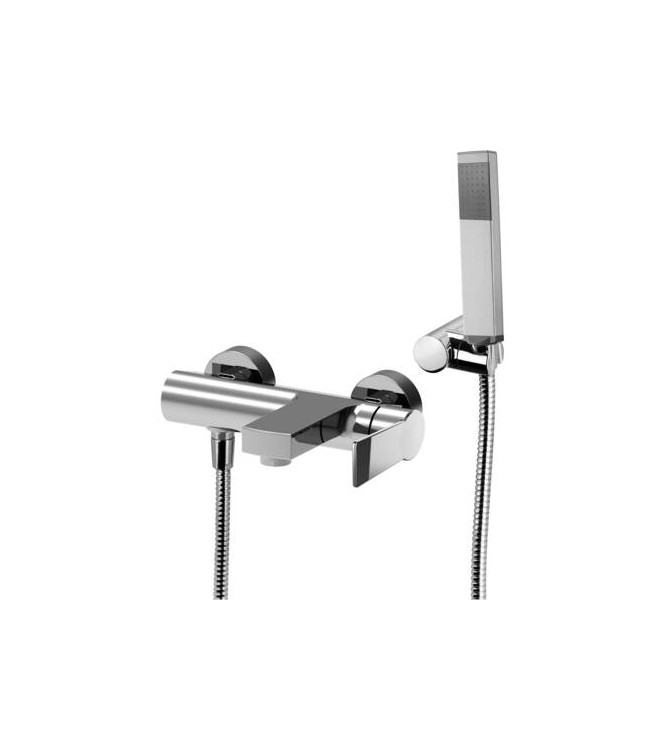 PAFFONI TA026 TANGO MISCELATORE MONOCOMANDO ESTERNO VASCA/DOCCIA CON DUPLEX CROMATO