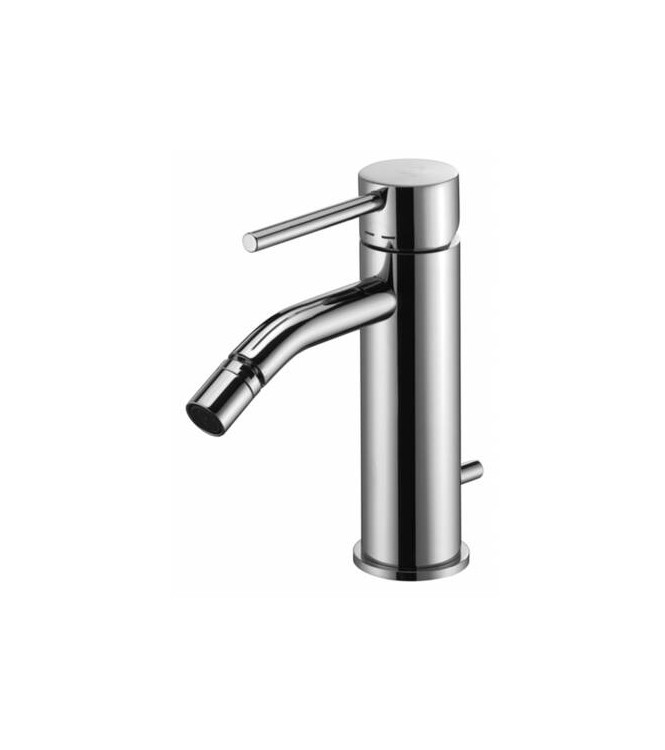 PAFFONI LIG135 LIGHT MISCELATORE MONOCOMANDO BIDET con piletta ø1.1/4" CROMATO